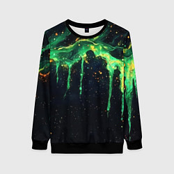 Женский свитшот Зеленая кислота