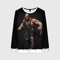 Свитшот женский Mortal kombat - baraka, цвет: 3D-белый