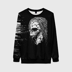 Свитшот женский Слипкнот кори, цвет: 3D-черный