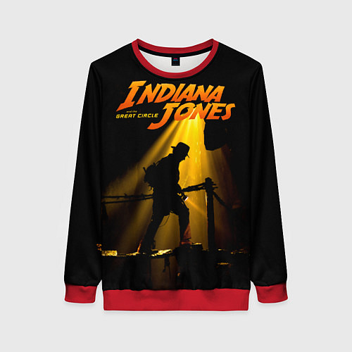 Женский свитшот Indiana Jones / 3D-Красный – фото 1
