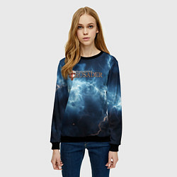 Свитшот женский Stronghold сrusader сила молний, цвет: 3D-черный — фото 2