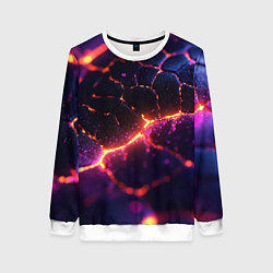 Женский свитшот Текстура вулкана