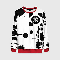 Женский свитшот New York yankees - baseball team pattern