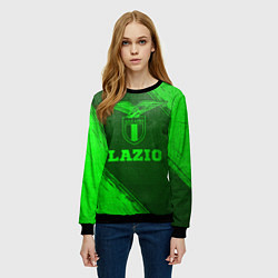 Свитшот женский Lazio - green gradient, цвет: 3D-черный — фото 2