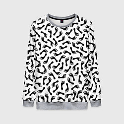 Женский свитшот Следы