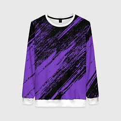 Женский свитшот The color is purple and black