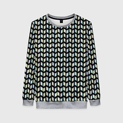 Свитшот женский Шифер, цвет: 3D-меланж