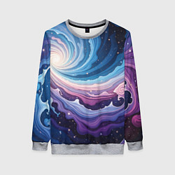 Женский свитшот Космическая волна