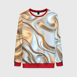 Женский свитшот Жидкое белое золото