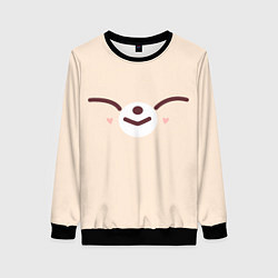 Свитшот женский FoxINy skzoo, цвет: 3D-черный