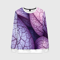 Женский свитшот Прожилки экзотического растения