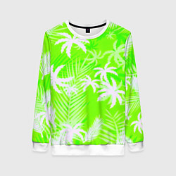 Женский свитшот Кислотные тропики