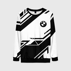 Свитшот женский BMW geometry black, цвет: 3D-черный