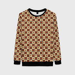 Женский свитшот Готические шахматы