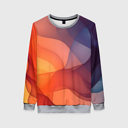 Женский свитшот Летящая вуаль