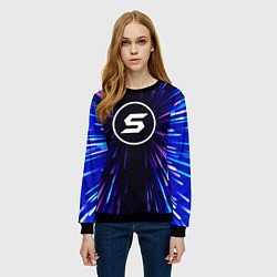 Свитшот женский Skillet neon energy, цвет: 3D-черный — фото 2
