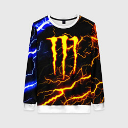 Женский свитшот Monster energy шторм