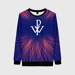 Свитшот женский Powerwolf red energy, цвет: 3D-черный