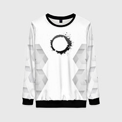 Свитшот женский The Callisto Protocol white poly, цвет: 3D-черный