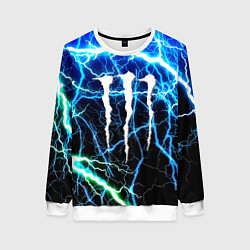 Женский свитшот Monster energy electro