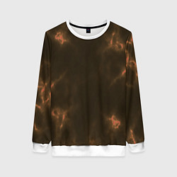 Женский свитшот The color is brown