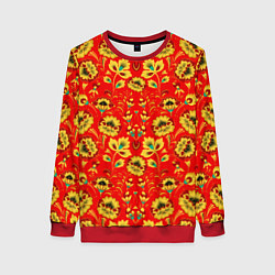 Женский свитшот Традиционный русский узор