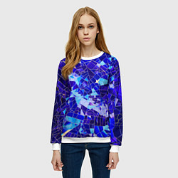 Свитшот женский Небо-Звезды, цвет: 3D-белый — фото 2
