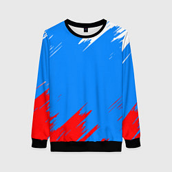 Женский свитшот Патриот Россия - флаг