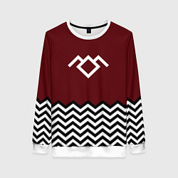 Женский свитшот Твин Пикс - лого