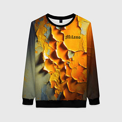 Свитшот женский Peeling plaster - Milano, цвет: 3D-черный