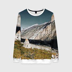 Свитшот женский Фардык-Кешене, цвет: 3D-белый