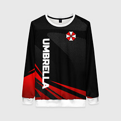 Свитшот женский Umbrella - спорт, цвет: 3D-белый