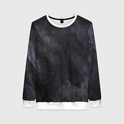 Женский свитшот Абстракция - dark strokes of paint