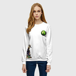 Свитшот женский Gyro Zepellin, цвет: 3D-белый — фото 2