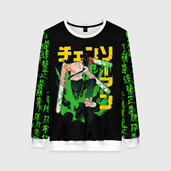 Женский свитшот Аниме Человек бензопила