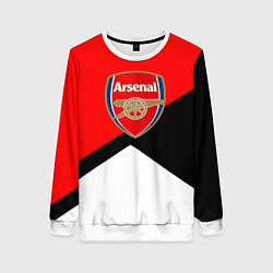 Свитшот женский Arsenal geometry sport, цвет: 3D-белый