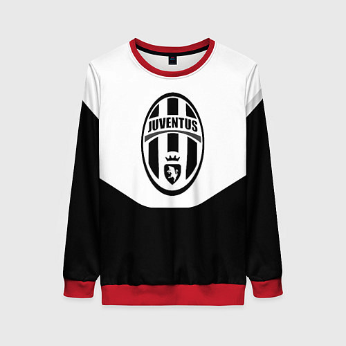 Женский свитшот Juventus полосы / 3D-Красный – фото 1