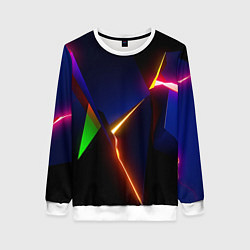 Женский свитшот Neon colored geometric