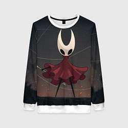 Свитшот женский Hollow Knight - Silksong, цвет: 3D-белый