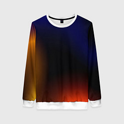 Женский свитшот Color black red blue