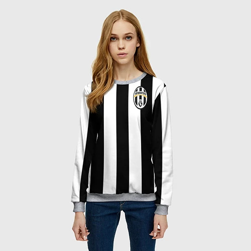 Женский свитшот Juventus: Pirlo / 3D-Меланж – фото 3