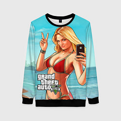 Женский свитшот GTA 5: Selfie Girl