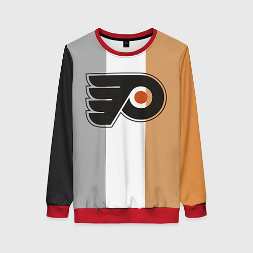 Женский свитшот Philadelphia Flyers / 3D-Красный – фото 1