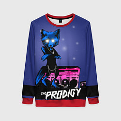 Свитшот женский The Prodigy: Night Fox, цвет: 3D-красный