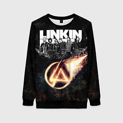 Свитшот женский Linkin Park: Comet, цвет: 3D-черный