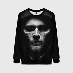 Свитшот женский Sons Of Anarchy, цвет: 3D-черный
