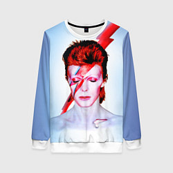 Свитшот женский Aladdin sane, цвет: 3D-белый