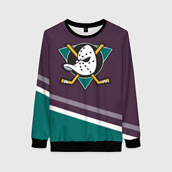 Свитшот женский Anaheim Ducks Selanne, цвет: 3D-черный