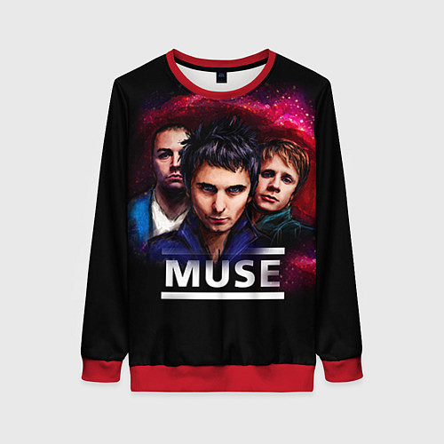 Женский свитшот Muse Band / 3D-Красный – фото 1