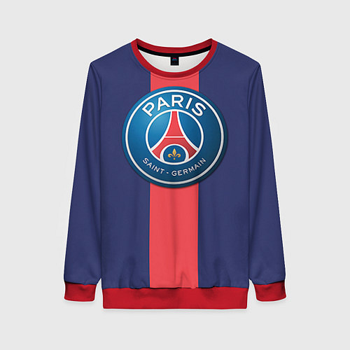 Женский свитшот Paris Saint-German / 3D-Красный – фото 1
